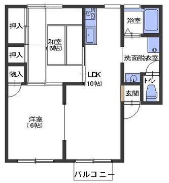 広島県呉市阿賀中央４ 安芸阿賀駅 2LDK アパート 賃貸物件詳細