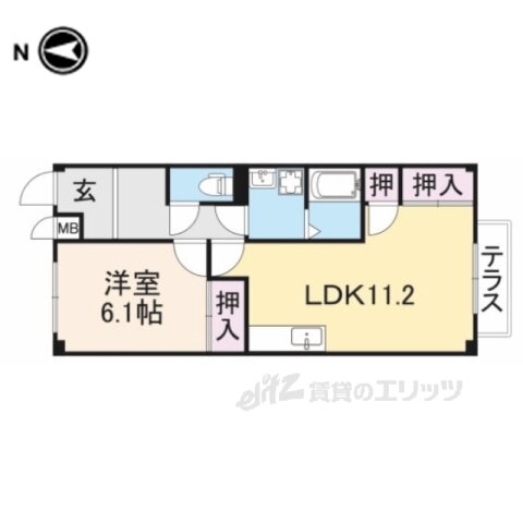 滋賀県長浜市小堀町 長浜駅 1LDK アパート 賃貸物件詳細