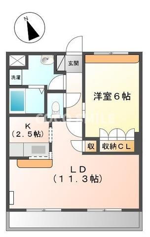 エル・アールＫ．Ａ 2階 1LDK 賃貸物件詳細