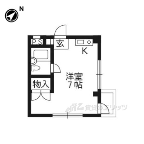 ネオハイム出町 3階 ワンルーム 賃貸物件詳細