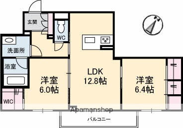 広島県広島市佐伯区利松１ 2LDK マンション 賃貸物件詳細