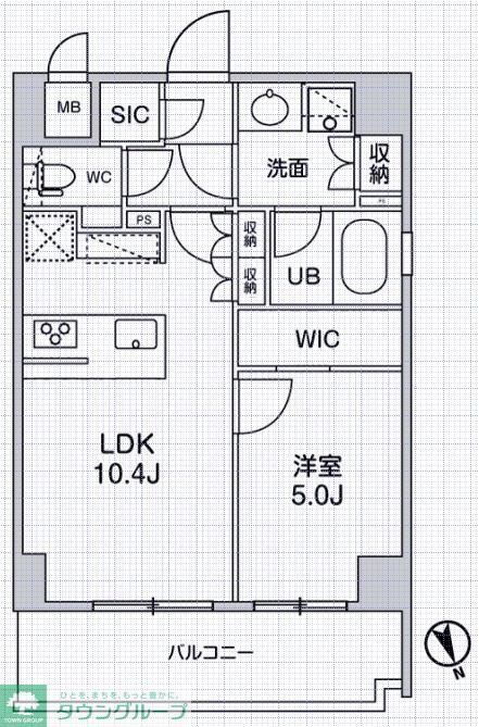 東京都墨田区吾妻橋２ 本所吾妻橋駅 1LDK マンション 賃貸物件詳細