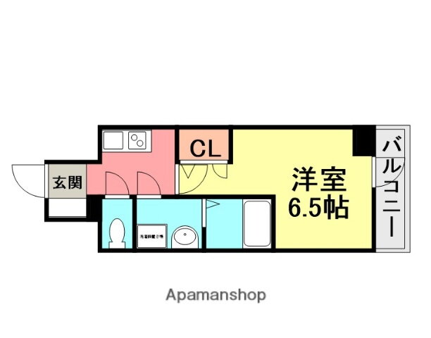 兵庫県尼崎市昭和南通７ 出屋敷駅 1K マンション 賃貸物件詳細