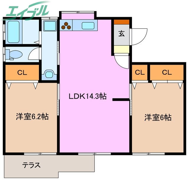 三重県伊勢市御薗町上條 宮町駅 2LDK 一戸建て 賃貸物件詳細