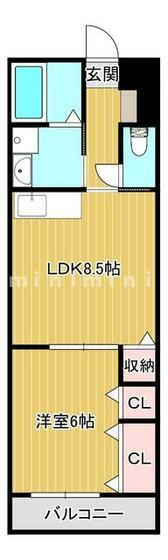 熊本県上益城郡嘉島町大字鯰 健軍町駅 1LDK マンション 賃貸物件詳細