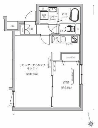 東京都目黒区目黒本町５ 武蔵小山駅 1LDK マンション 賃貸物件詳細