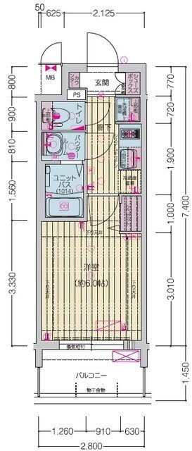 愛知県名古屋市瑞穂区瑞穂通１ 桜山駅 1K マンション 賃貸物件詳細