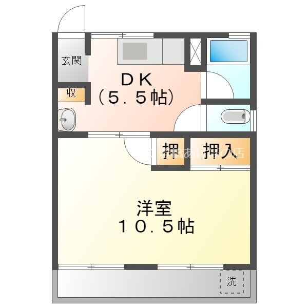 愛知県豊橋市東田町字西前山 東田坂上駅 1DK マンション 賃貸物件詳細