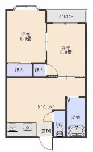 島根県出雲市古志町 出雲市駅 2DK アパート 賃貸物件詳細