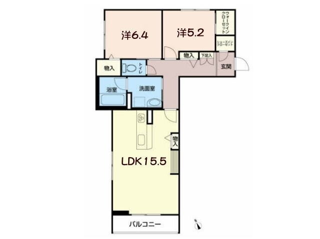 ベレオ盛岡八幡 1階 2LDK 賃貸物件詳細