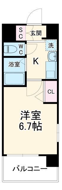 大阪府大阪市北区中崎１ 中崎町駅 1K マンション 賃貸物件詳細