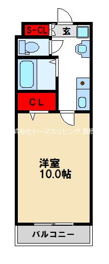 佐賀県鳥栖市真木町 鳥栖駅 1K マンション 賃貸物件詳細