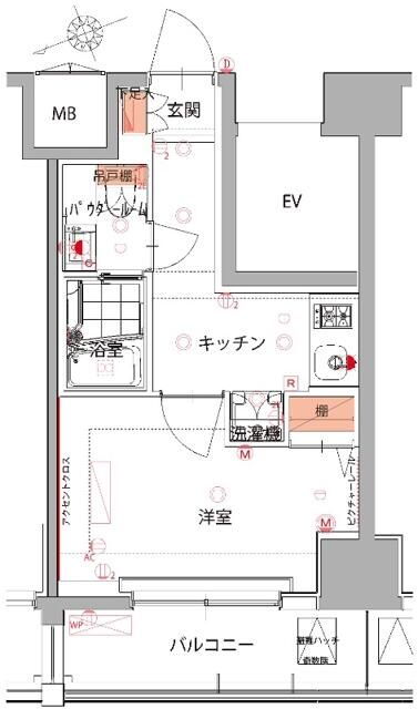 東京都品川区西五反田２ 五反田駅 1K マンション 賃貸物件詳細