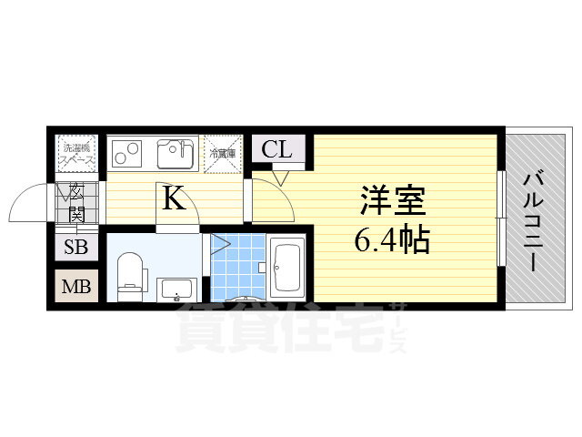 大阪府大阪市浪速区稲荷２ 桜川駅 1K マンション 賃貸物件詳細