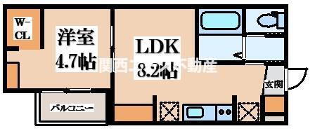大阪府東大阪市下小阪２ 八戸ノ里駅 1LDK アパート 賃貸物件詳細