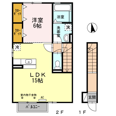 静岡県静岡市葵区南沼上３ 静岡駅 1LDK アパート 賃貸物件詳細