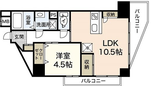 広島県広島市佐伯区五日市駅前３ 五日市駅 1LDK マンション 賃貸物件詳細