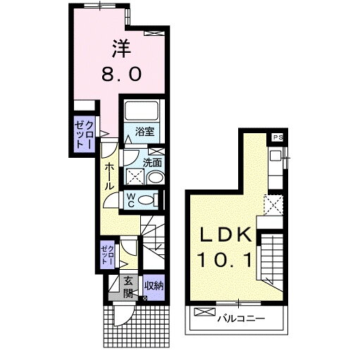 滋賀県近江八幡市江頭町 篠原駅 1LDK アパート 賃貸物件詳細
