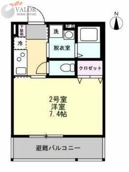 神奈川県横浜市南区堀ノ内町２ 蒔田駅 1K アパート 賃貸物件詳細