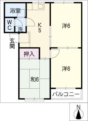 愛知県豊川市御油町青木前 御油駅 3K マンション 賃貸物件詳細