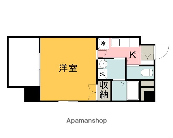 広島県広島市西区中広町２ 寺町駅 1K マンション 賃貸物件詳細