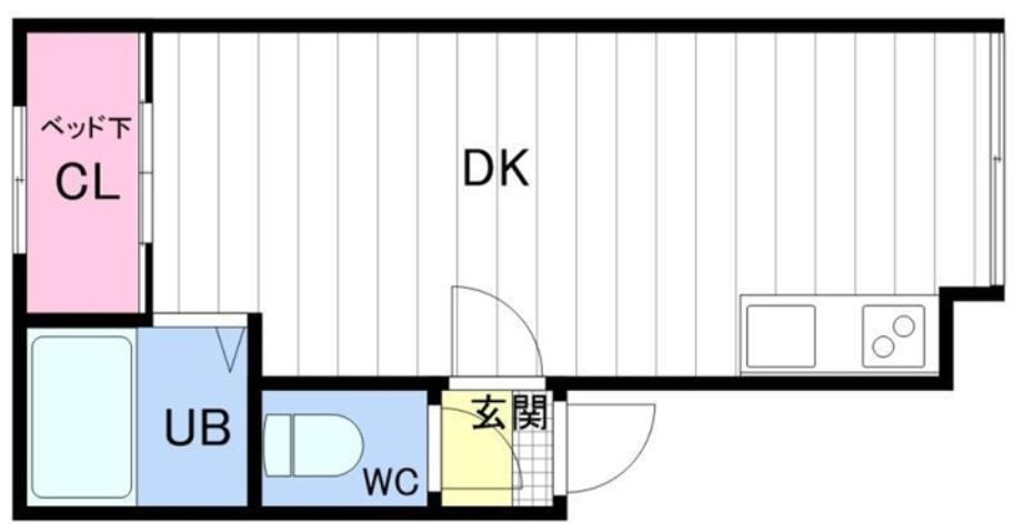 北海道札幌市東区本町一条６ 環状通東駅 ワンルーム アパート 賃貸物件詳細