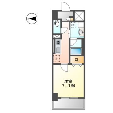 愛知県名古屋市北区大曽根１ 森下駅 1K マンション 賃貸物件詳細