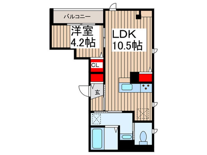 埼玉県蕨市北町１ 蕨駅 1LDK マンション 賃貸物件詳細