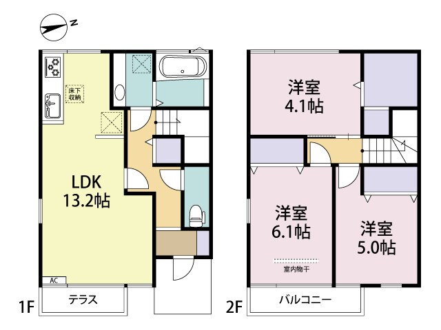 福岡県福岡市早良区有田１ 次郎丸駅 3LDK アパート 賃貸物件詳細