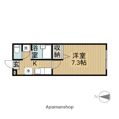 アルクラーラみずほ台 1階 1K 賃貸物件詳細