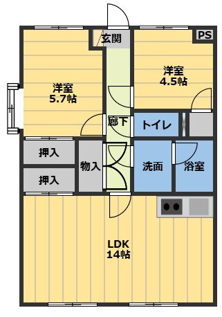 三重県津市久居北口町 久居駅 2LDK アパート 賃貸物件詳細