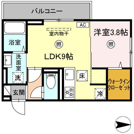 鳥取県米子市皆生新田３ 東山公園駅 1LDK アパート 賃貸物件詳細