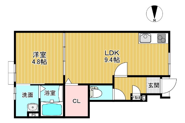 グランスイート大町 1階 1LDK 賃貸物件詳細