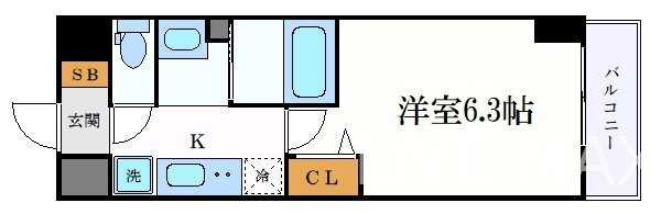 愛知県名古屋市中区千代田２ 上前津駅 1K マンション 賃貸物件詳細