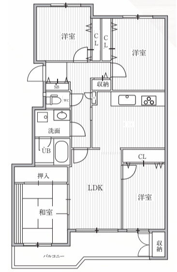 神奈川県横浜市神奈川区中丸 反町駅 4LDK マンション 賃貸物件詳細