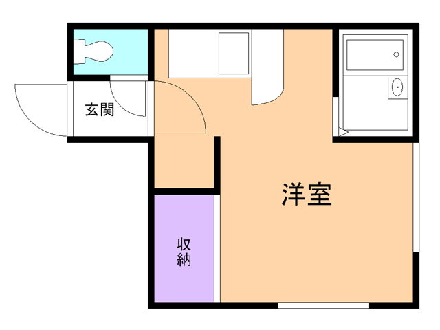 北海道函館市乃木町 深堀町駅 ワンルーム アパート 賃貸物件詳細