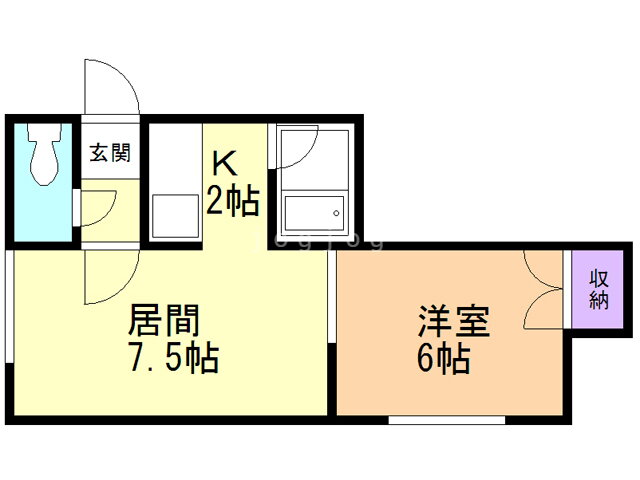 北海道札幌市手稲区富丘一条３ 稲積公園駅 1DK アパート 賃貸物件詳細