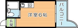 ＰＬＥＡＳＴ下到津の丘 3階 ワンルーム 賃貸物件詳細