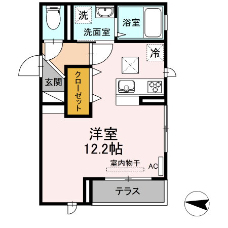 島根県松江市南田町 松江駅 ワンルーム アパート 賃貸物件詳細