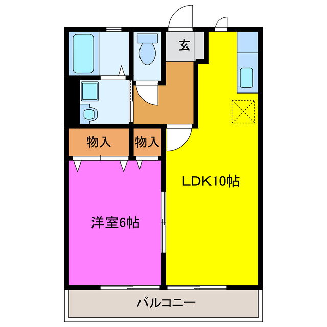 静岡県磐田市国府台 磐田駅 1LDK アパート 賃貸物件詳細