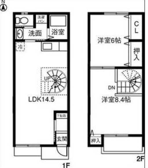 愛知県名古屋市中川区伏屋１ 伏屋駅 2LDK 一戸建て 賃貸物件詳細