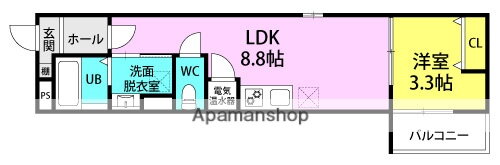 兵庫県尼崎市若王寺１ 園田駅 1LDK アパート 賃貸物件詳細