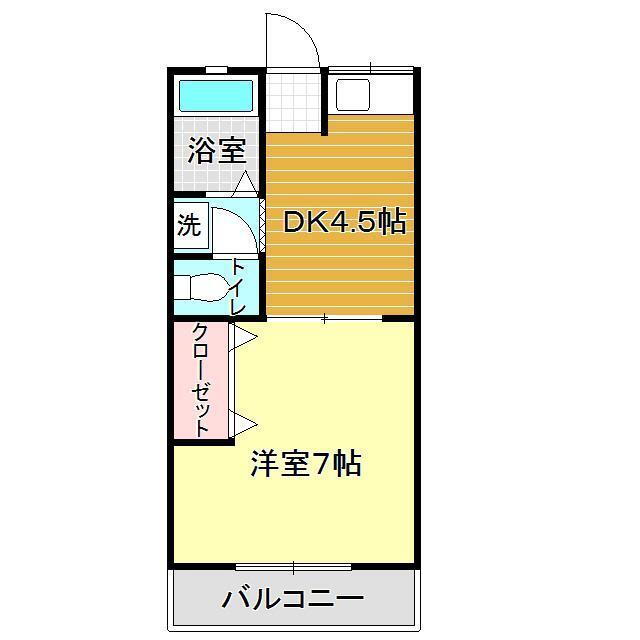 山口県下関市豊浦町大字川棚 1K アパート 賃貸物件詳細