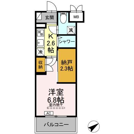 宮城県仙台市若林区若林２ 長町一丁目駅 1K マンション 賃貸物件詳細