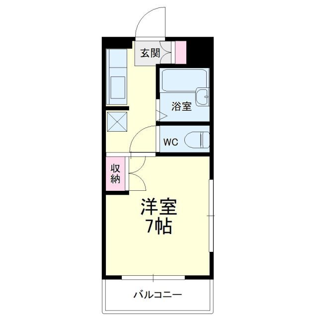 静岡県浜松市中央区安松町 浜松駅 1K マンション 賃貸物件詳細