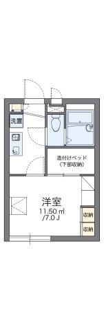 神奈川県相模原市緑区二本松４ 橋本駅 1K アパート 賃貸物件詳細