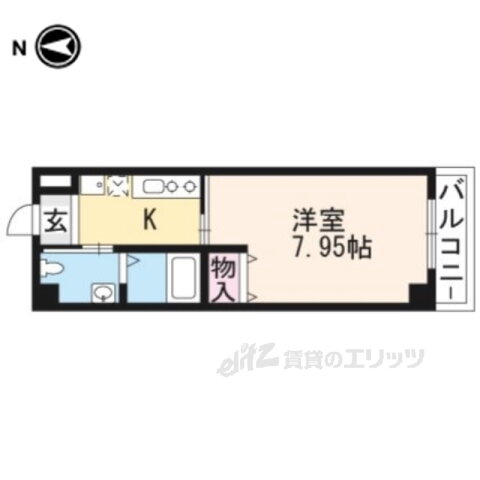 京都府京都市右京区西院太田町 西院駅 1K マンション 賃貸物件詳細