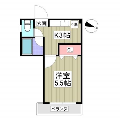 神奈川県川崎市川崎区四谷上町 東門前駅 1K マンション 賃貸物件詳細