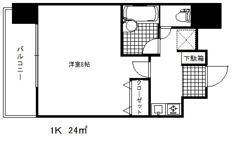 兵庫県神戸市中央区雲井通３ 三ノ宮駅 1K マンション 賃貸物件詳細