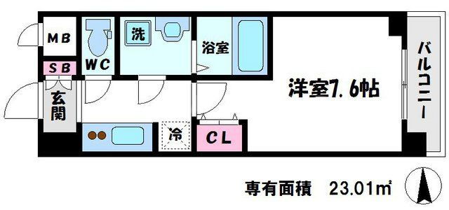 大阪府大阪市鶴見区放出東３ 放出駅 1K マンション 賃貸物件詳細